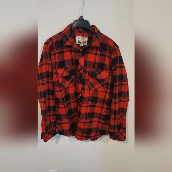 Free Planet Plaid Hoodie Men Large - Picture 8 of 9